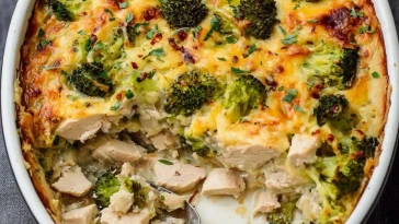 keto-kase-huhnchen-und-brokkoli-auflauf